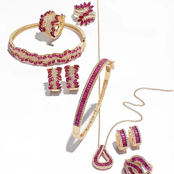 EFFY® Collection Amoré Certified Ruby Pendant Necklace - Picture 7 of 8